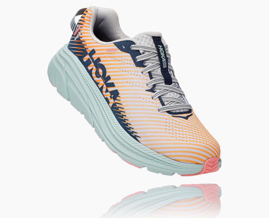 Hoka One One Rincon 2 Löparskor Dam - Svarta/Beige - GEWDK-0145